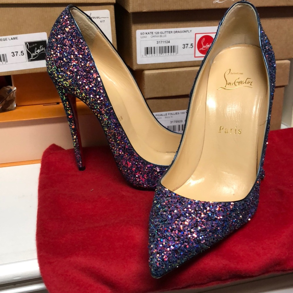SO KATE GLITTER DRAGONFLY- CHINA BLUE 37.5 (7.5)